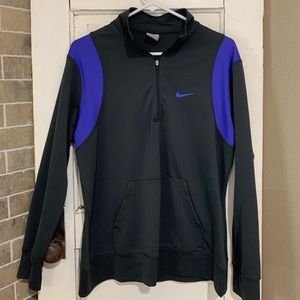 Nike 3/4 Zip Long Sleeve Shirt